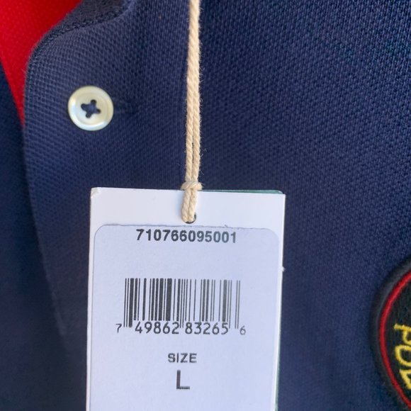 Polo Ralph Lauren Outdoor Sportsman Rainbow Collar - Picture 6 of 7